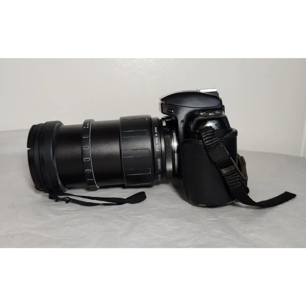 Nikon N6006 AF 35MM Tested Vintage Film Camera With Tamron Lens Pre-owned